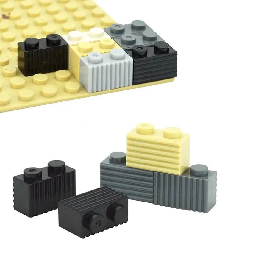 Конструктор детский из строительных блоков сделай сам 1x2|Блочные конструкторы| |