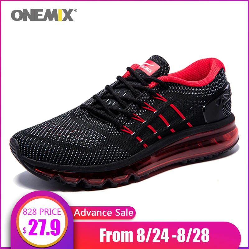 Мужские беговые кроссовки ONEMIX 2020 с воздушной подушкой дышащие массажные мужская
