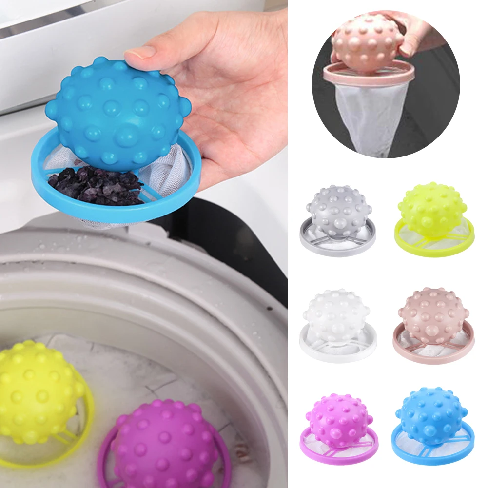 

Washing Machine Lint Catcher Reusable Floating Pet Hair Remover for Laundry Hair Mesh Filter Washing Ball Filter For Household