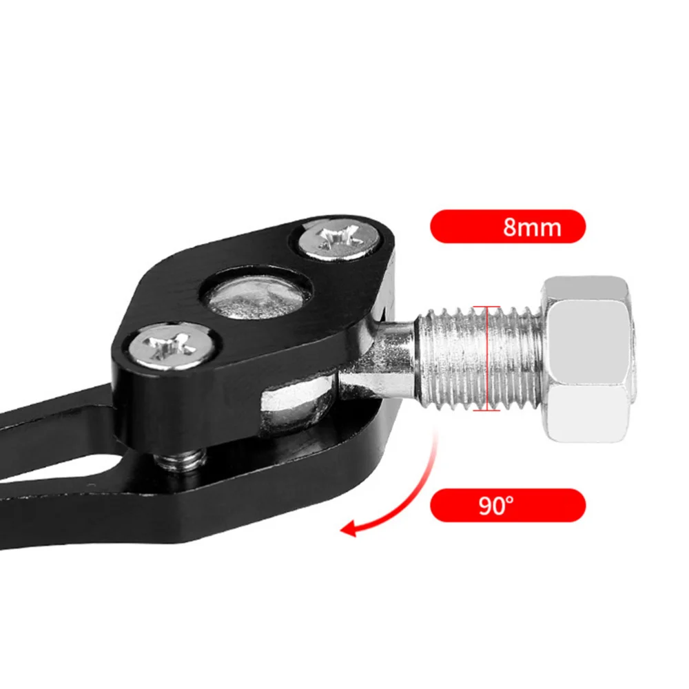

1 Pair Mountain Bike Handlebar Rearview Mirror Rotational Aluminum Alloy Reversing Mirror Reflector Accessories