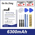 6300 мАч 0 циклов LTF23A Аккумулятор для Letv LeEco Le Pro 3 X720 X722 X728 Замена