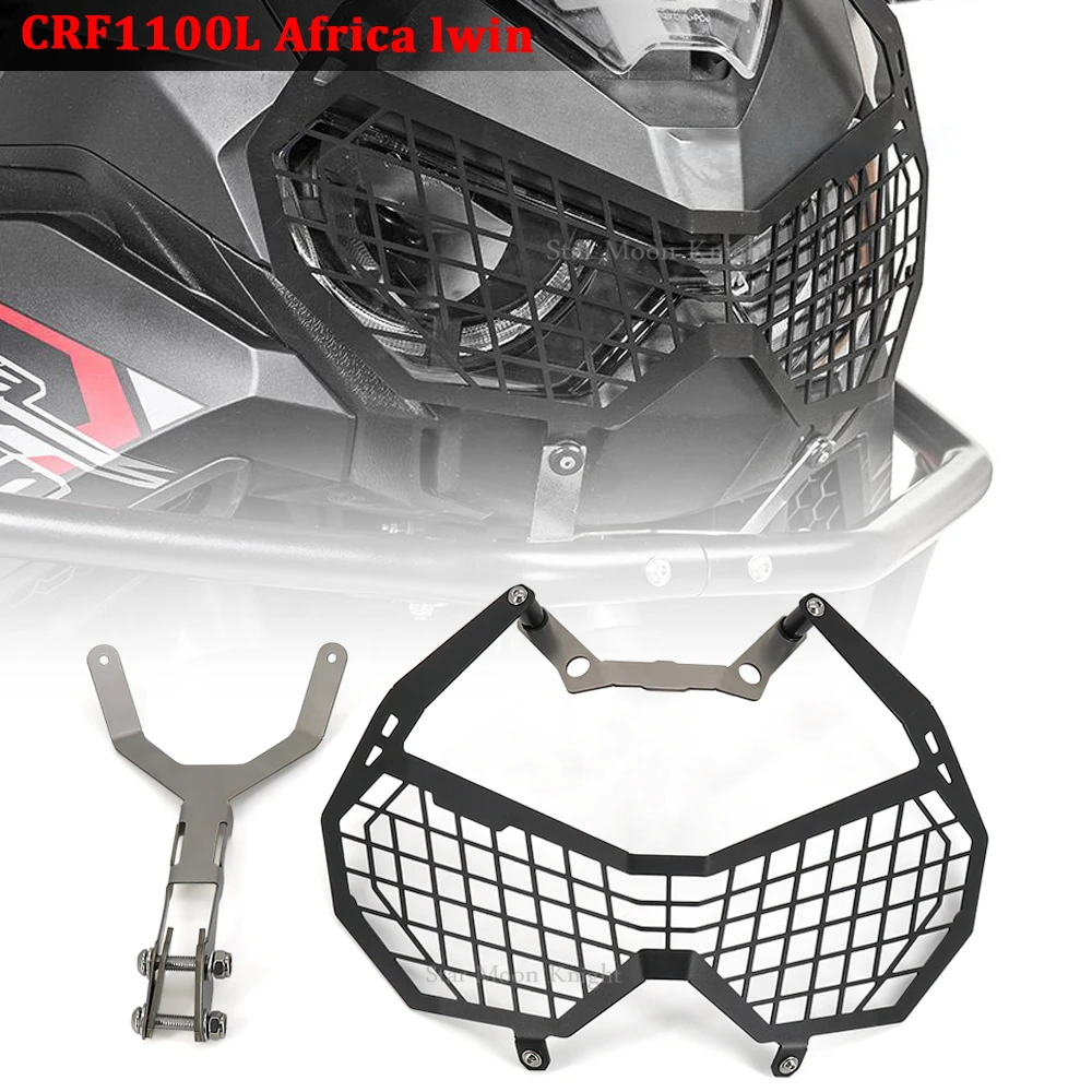 

Motorcycle Headlight Head Light Guard Protector Cover Protection Grill For Honda Africa Twin CRF1100L CRF 1100 L1 CRF 1100 L
