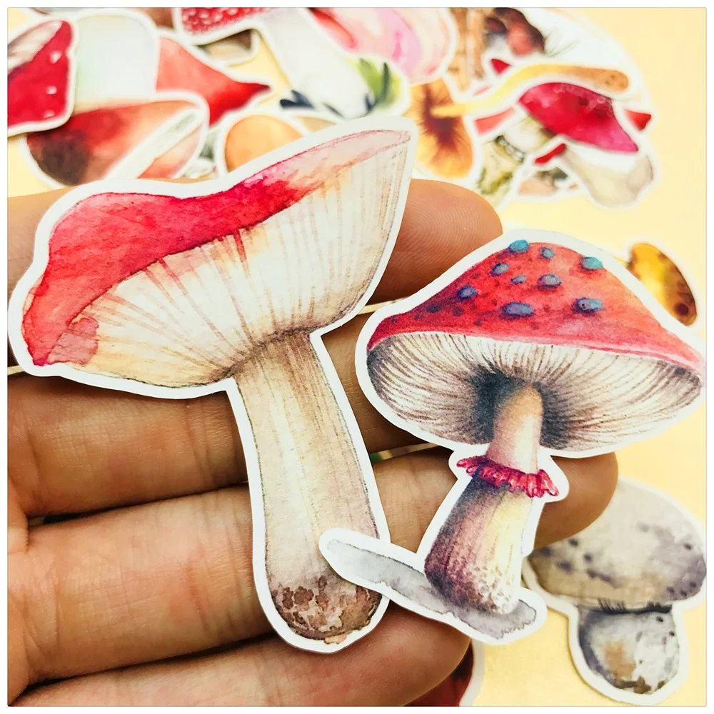 33 шт./упак. Ретро дождливый гриб Стикеры DIY ремесло Скрапбукинг альбом журнал
