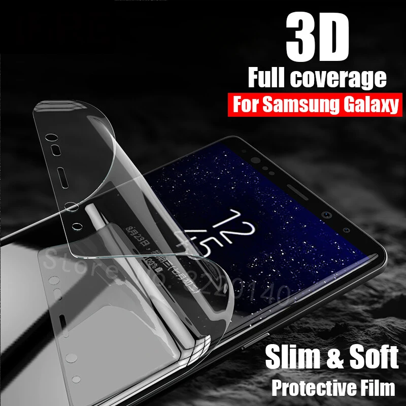 3D изогнутая Защитная пленка для samsung Galaxy Note 10 Pro S10 S9 S8 Plus прозрачная пленка из ПЭТ для Galaxy S10E Lite S7 edge Note 8 9 10