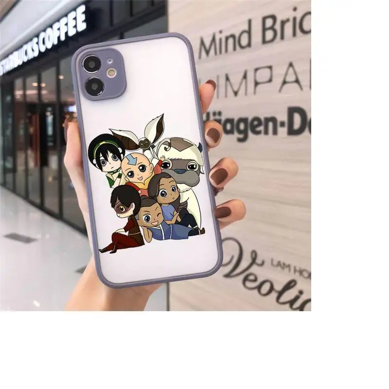

Avatar The Last Airbender Japan anime Phone Cases matte transparent For iphone 7 8 11 12 plus mini x xs xr pro max cover