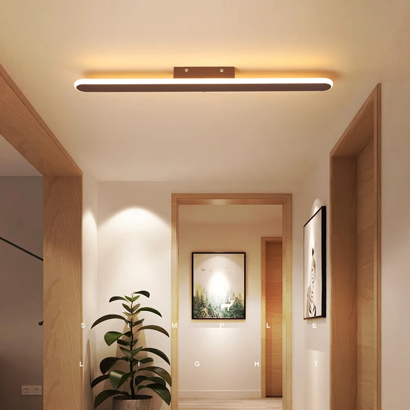 Nordic простой современный светодиодный потолочный светильник для Спальня