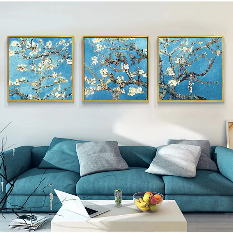 Элегантная поэзия абрикосовый цветок от Винсента Ван Гога известный художник