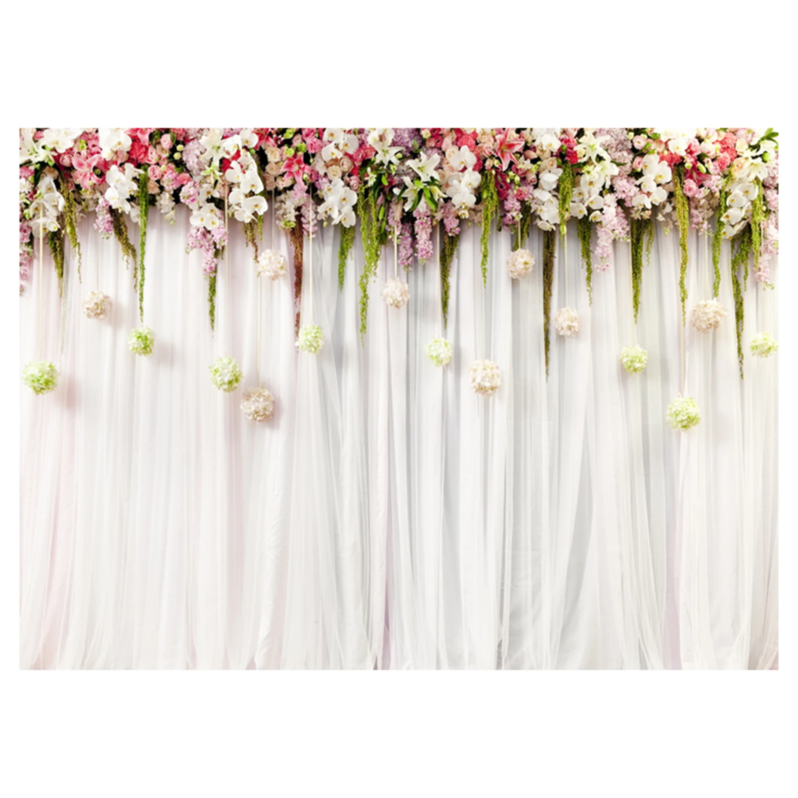 

3D Flower Wedding Studio Photography Photo Props Backdrop Decoration Background