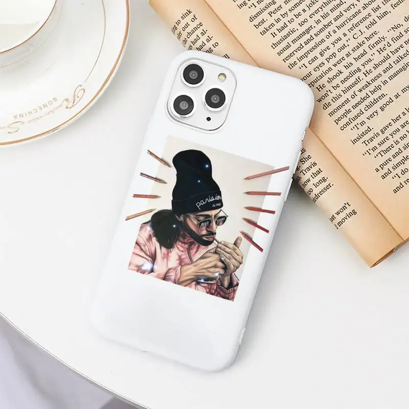 

PNL Rapper pattern high quality coque Phone Case Candy Color White for iPhone 11 pro XS MAX 8 7 6 6S Plus X 5S SE 2020 XR