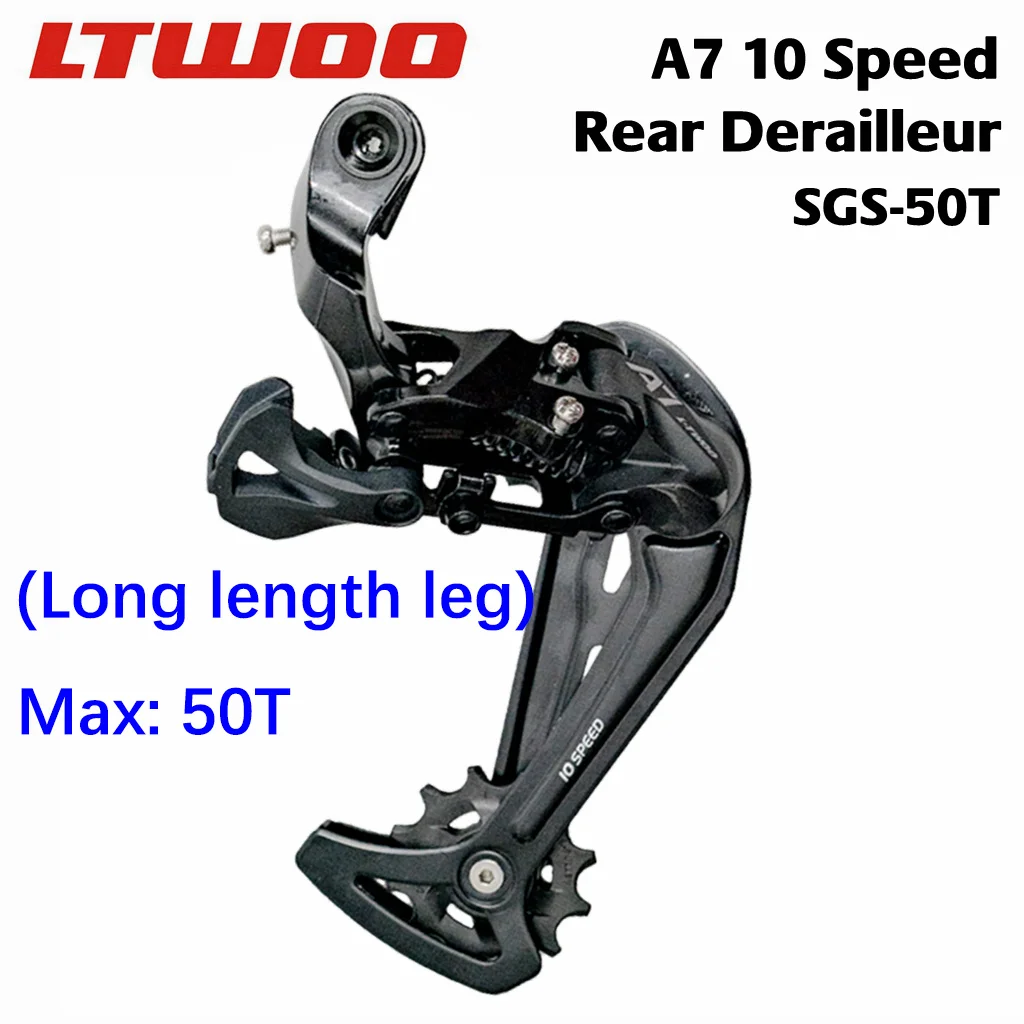 Переключатель передач LTWOO A7 1x 10 скоростей задний переключатель правый GS SGS