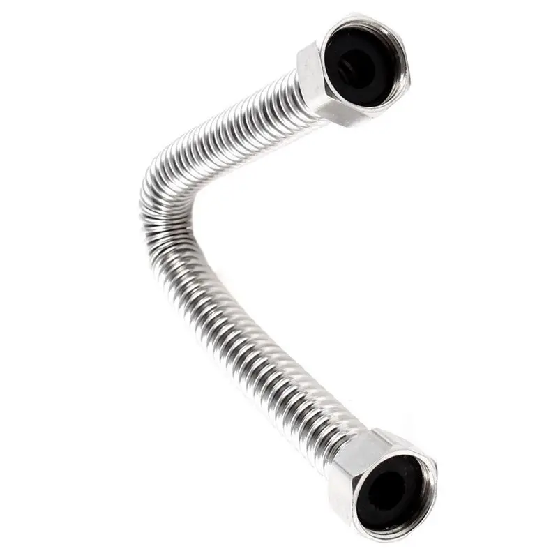 

Bathroom 19mm Stainless Steel Shower Hose Shower Hose 30cm Silver