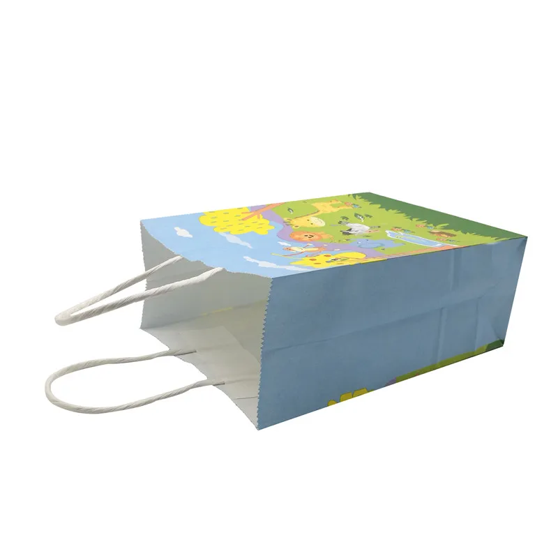 5 шт. бумажные пакеты с ручками в виде животных|Подарочные сумки и упаковка| |