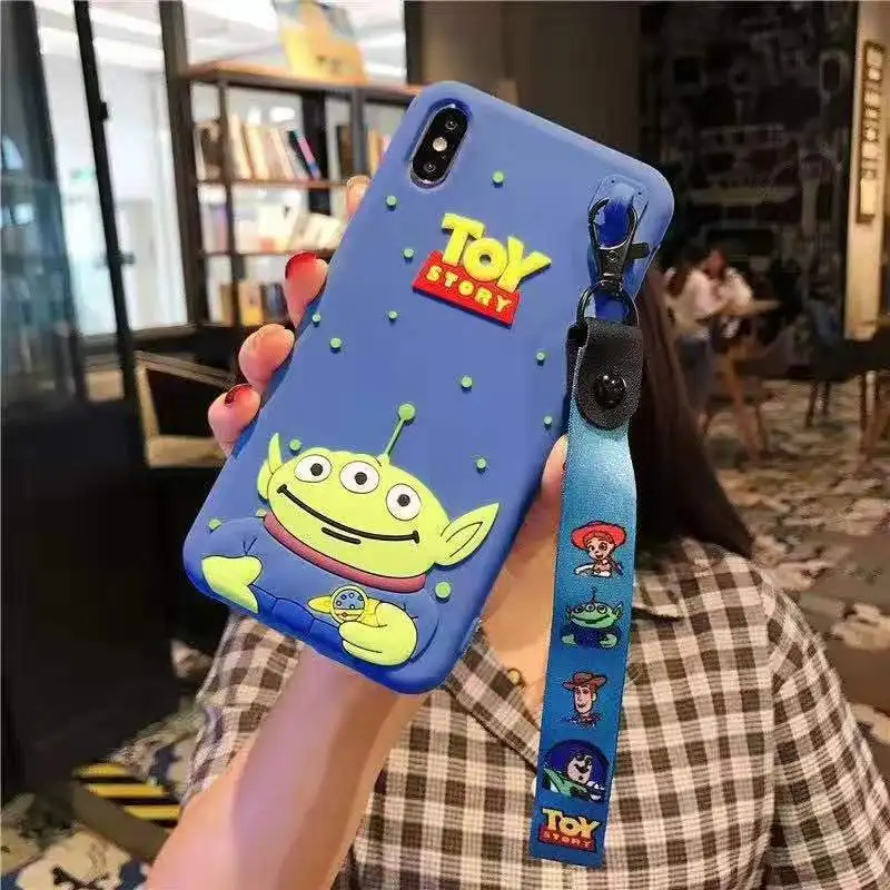 Милая история игрушек мультфильма Базз Лайтер Три Глаза Мягкий силиконовый