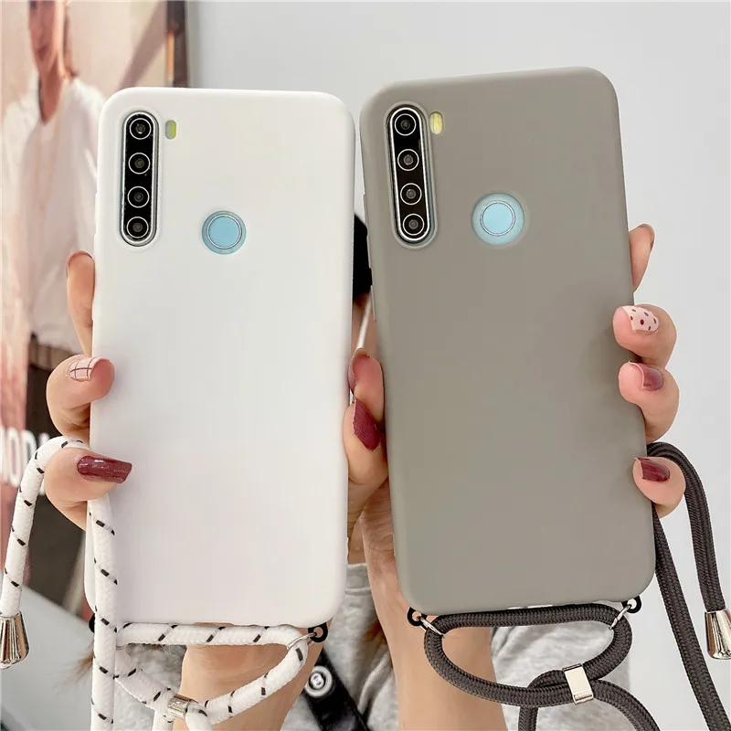Мягкий силиконовый чехол для Xiaomi Mi 10 Pro Redmi Note 7A 8 8A 8T 9S 9 10X шнура и веревки |
