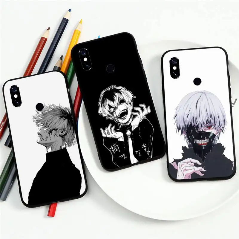 

Tokyo Ghoul Japan anime Phone Case For Xiaomi Redmi note 7 8 9 t k30 max3 9 s 10 pro lite funda coque cover