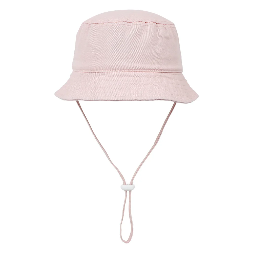 

Ruoshui Children New Solid Summer Cotton Sun Bucket Hats Kid Gilrs Boy Tie-dyed Caps Infants Panama Outdoor Beanies Headwear