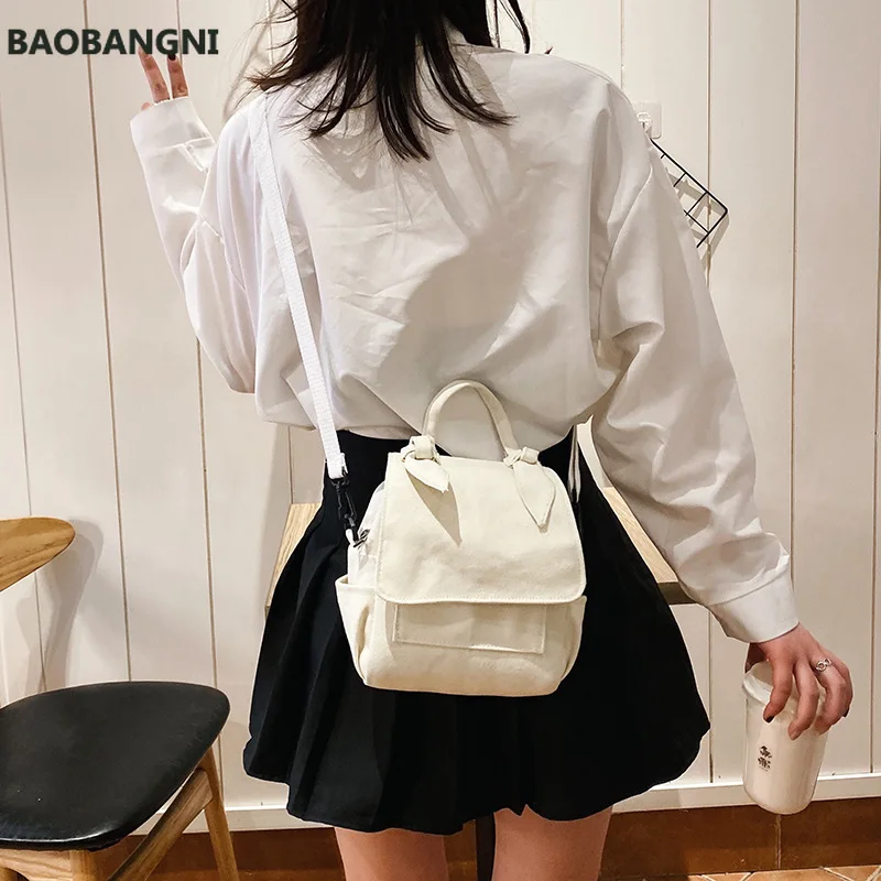 

New Simple Canvas Crossbody Bag Versatile Fashion Messenger Bag Small Bags For Women Messenger Bag Shoulder Bag For Women