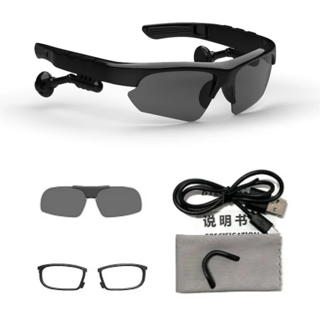 

3 in 1 Smart glasses bluetooth glasses Sunglasses bluetooth speaker earphone clear phone calls sunglass bluetooth music c
