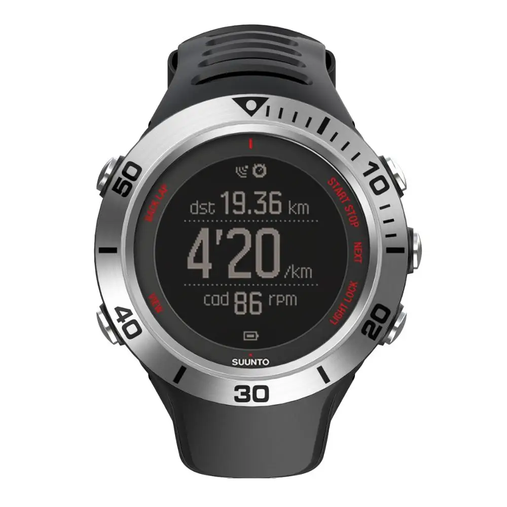 Meatel рамка из нержавеющей стали Смарт часы чехол для SUUNTO AMBIT3 RUN черный HR Часы