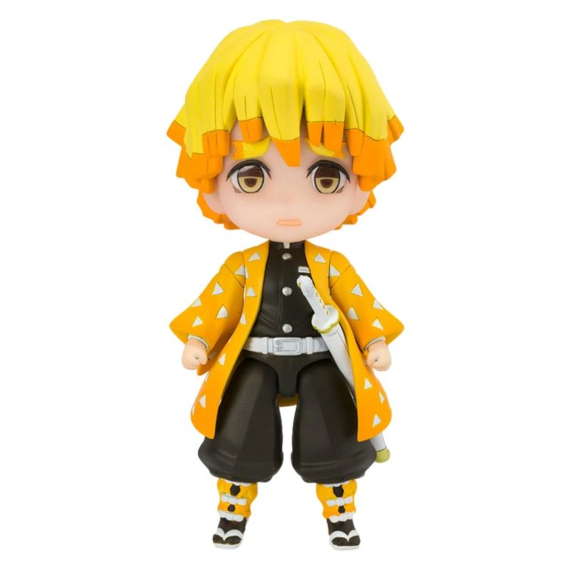 

Pre-Sale Demon Slayer Agatsuma Zenitsu Q Version of The Figure Model Ornaments Pvc Model Cartoon Toys Anime Toy Gifts