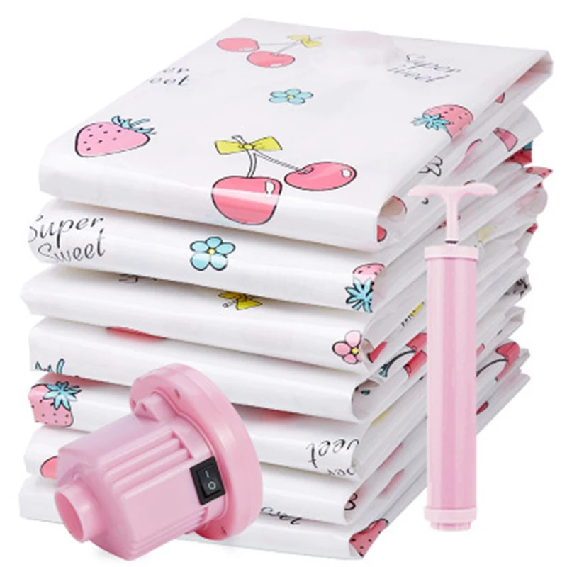 Вакуумная компрессионная сумка для хранения 4 шт./компл. подходит путешествий