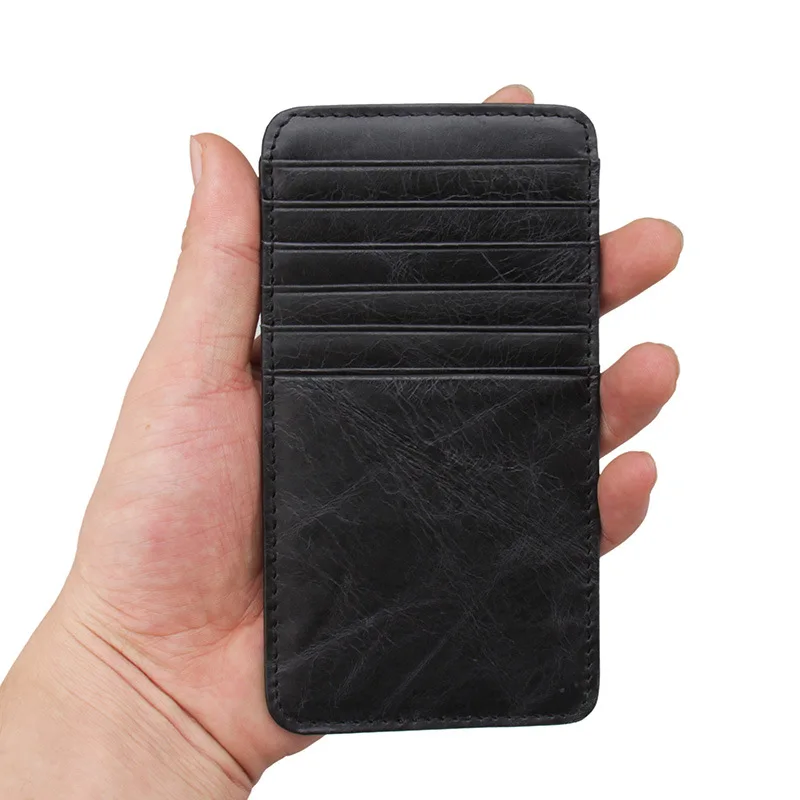 2019 из роскошной настоящей коровьей натуральная кожа мульти держатель для карт