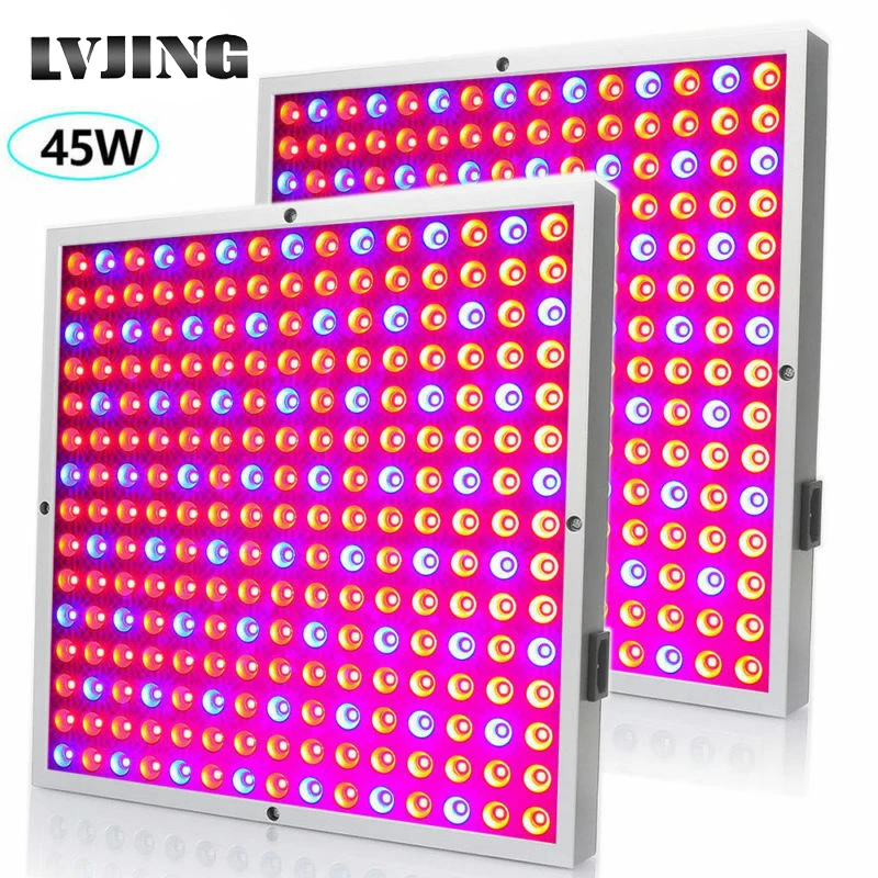 2 шт. растущие лампы светодиодный свет 45 Вт полный спектр отражатель s освещение