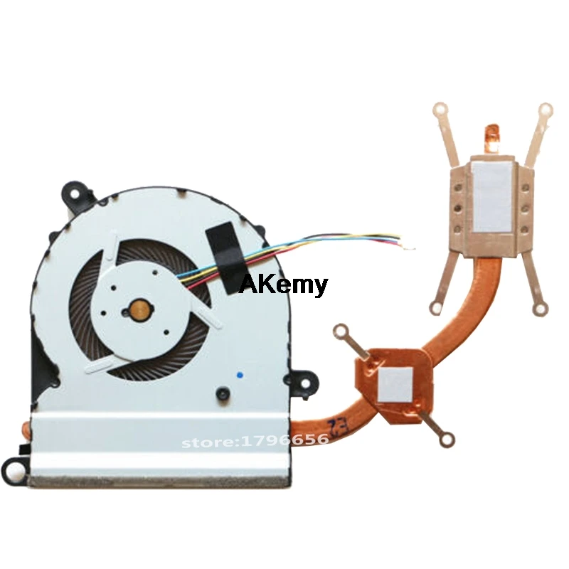 Вентилятор для ноутбука Akemy вентилятор For Asus UX310 UX310U ux310uq A400U a400uq rx310 U400U UX410|Кулеры и