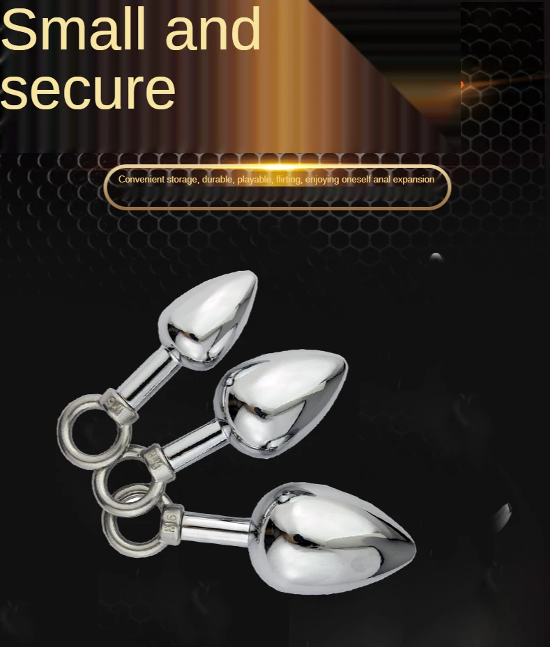 Female adult sex toy butt metal anal toy male butt plug stains steel anal plug sex toy anal sex toy