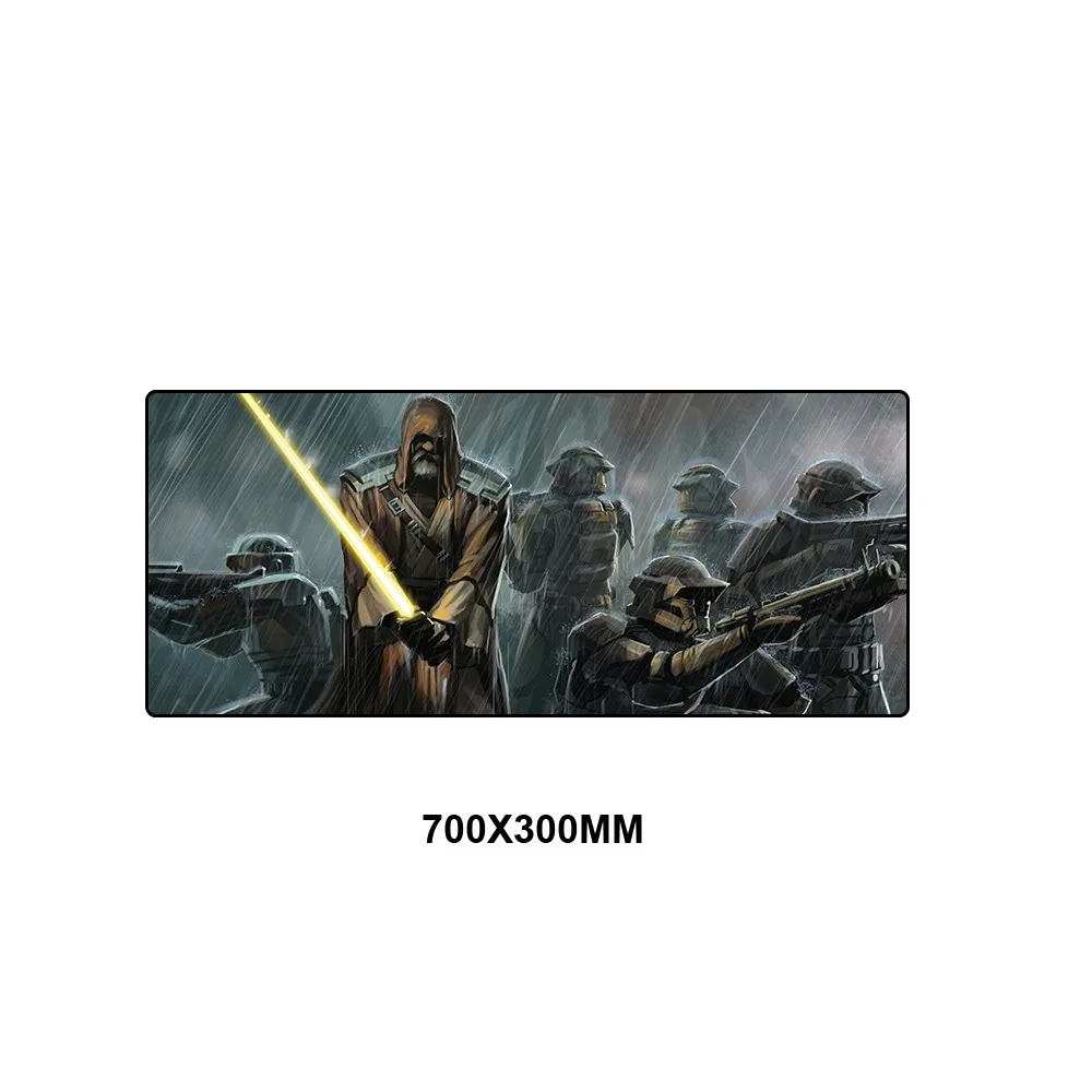 StarWars-057 Коврик для мыши «Звездные войны» Lockedge коврик для мыши XL коврик для мыши с блокировкой края компьютерный коврик для мыши игровой коврик мышь геймер для ноутбука - Цвет: StarWars-057