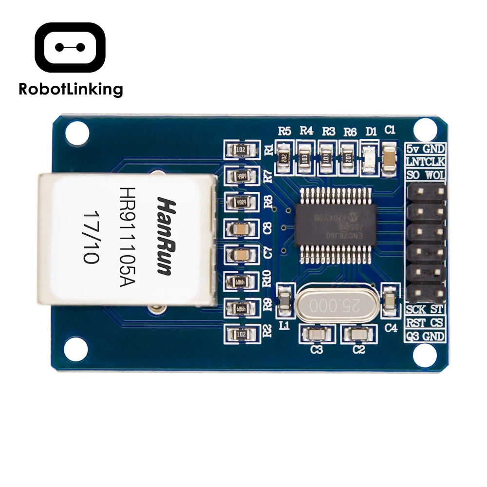 ENC28J60 LAN Ethernet модуль сетевой платы