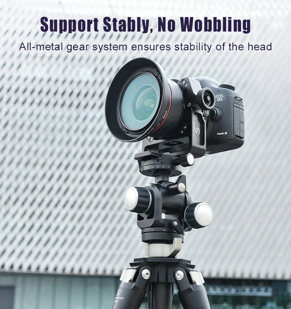 SUNWAYFOTO GH-PRO головка для Gitozo, Manfrotto, Benno штатив