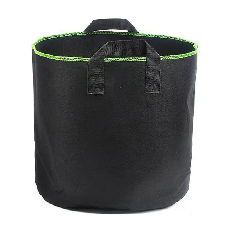 Мешки для выращивания растений 4 упаковки 5 галлонов Нетканые цветочные овощи