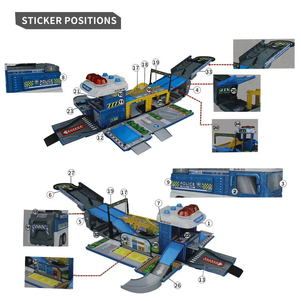 Дети моделирование пожарная машина звук и свет деформации автомобиль
