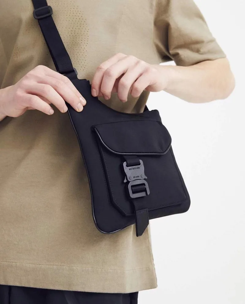 vender 1017 Alyx 9sm Satchel Masculino Feminino 1:1 Alyx Saco De Alta Qualidade Náilon Mochila Letras Botão Imprensa Dentro Do Logotipo Sacos