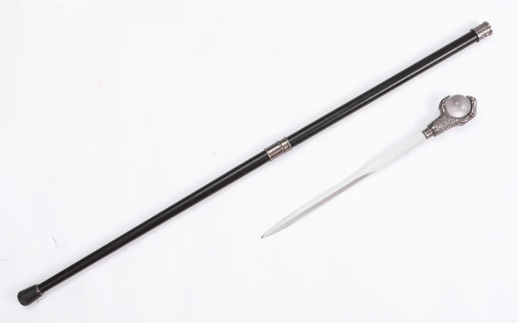 Меч-трость из дракона для косплея тростник сплава Лоуренс клюка трость 90 см |