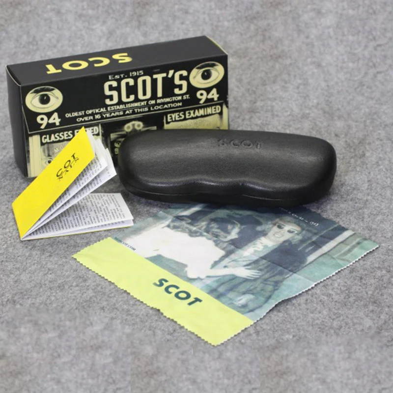 Чехол для очков мужской/женский классический из кожи | Аксессуары одежды