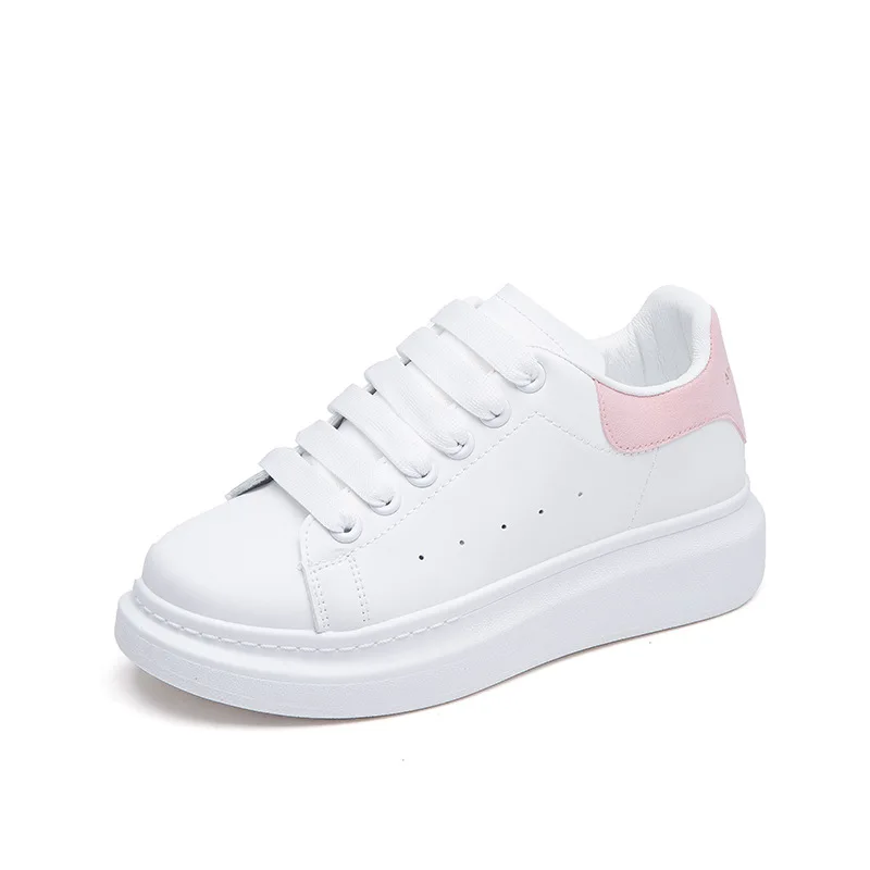 

2021 Spring New Designer Wedges White Shoes Female Platform Sneakers Women Tenis Feminino Casual Female Shoes Woman