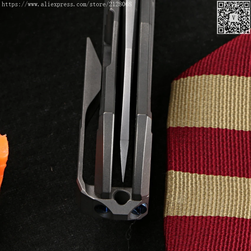 Складной нож Green Thorn Kami Flipper клинок K110 с титановой ручкой для ежедневного