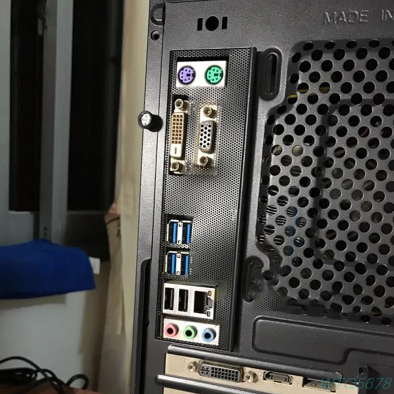 

3Pcs PVC Dust Filter Universal DIY Shield Back Plate For Computer Chassis I/O