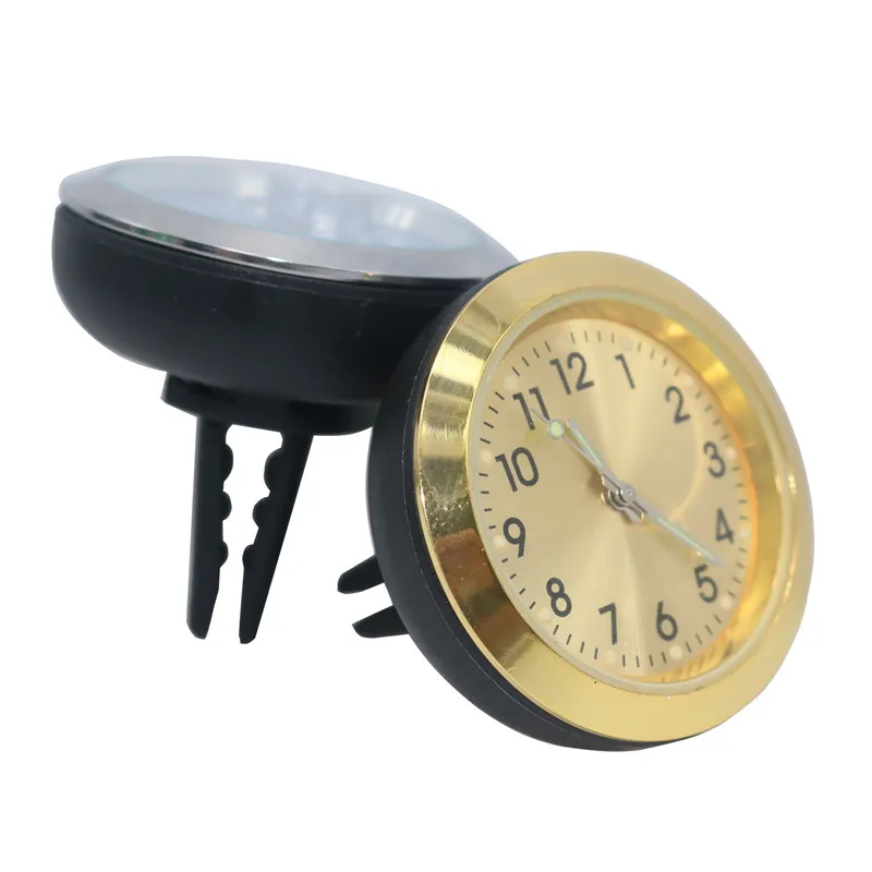 Автомобильные светящиеся мини часы внутренние цифровые механические кварцевые