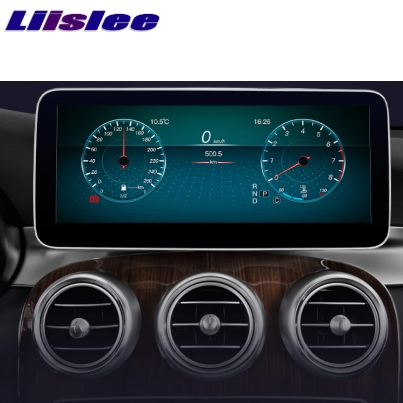 Автомобильный мультимедийный плеер Liandlee NAVI CarPlay для Mercedes Benz MB GLC 2015 2016 2017 2018 NTG