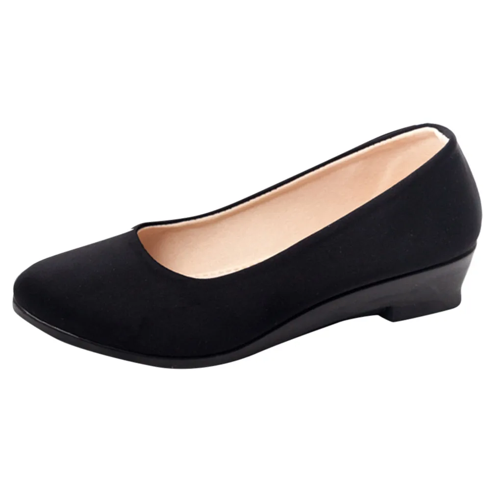 SAGACE рабочая обувь Для женщин классическая черная для работы в офисе вечерние на