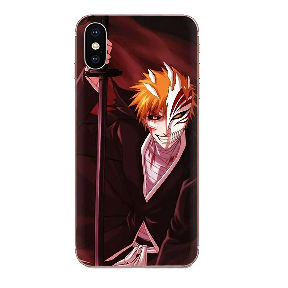 Отбеливающая маска Ichigo лучшие мягкие ТПУ чехлы для Huawei Honor 5C 5X 6A 6X 7 7A 7X 8 8A 8S 8X 9 10 30