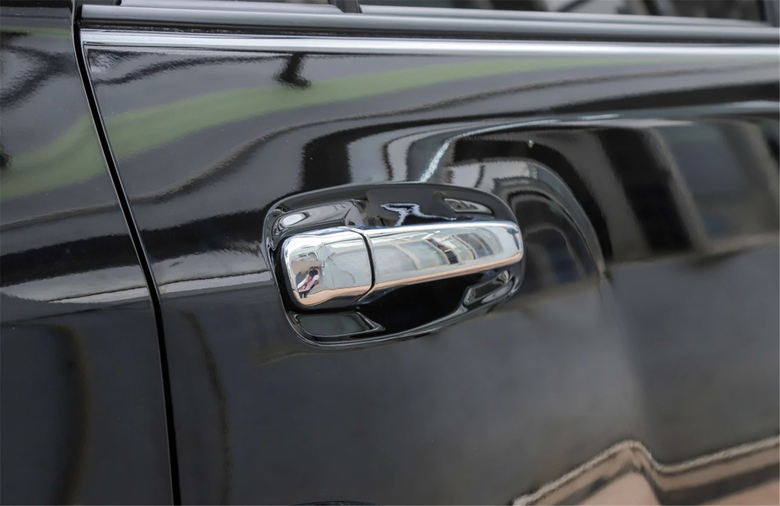 

Car Outer Door Handle Cover Trim Stickers for Toyota 4Runner 2018+ Stylish Decorative Car Accessories Exterior Decoration