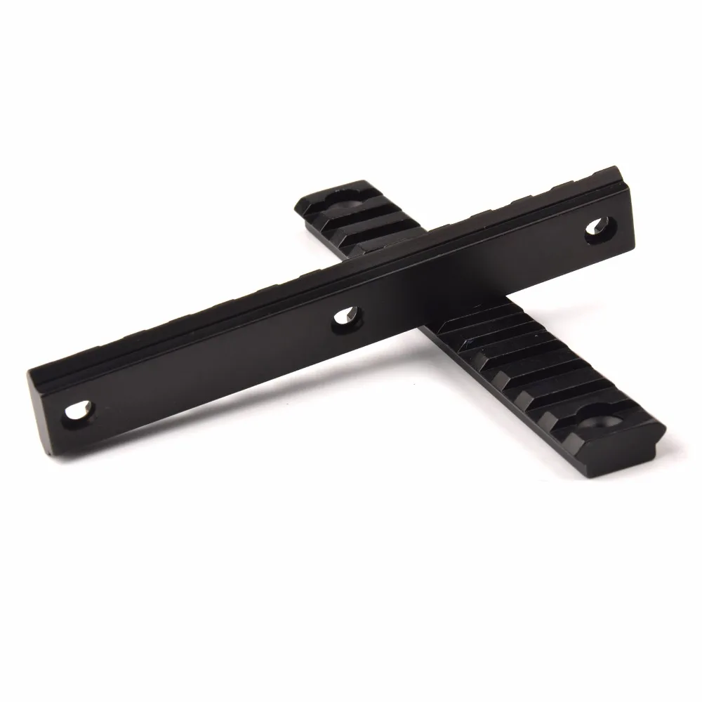 Алюминиевая Направляющая для Пикатинни и Вивера 13 слотов 5 3 дюйма|Кронштейны