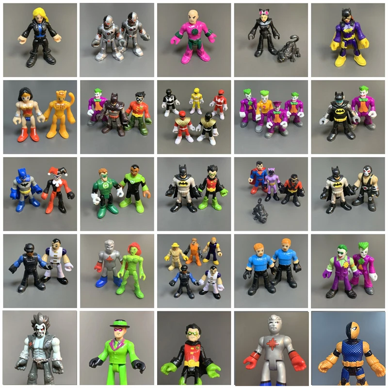 Экшн фигурки супергероев DC Imaginext 2 8 дюйма Робин Джокер и Бэйн летучая мышь киборг