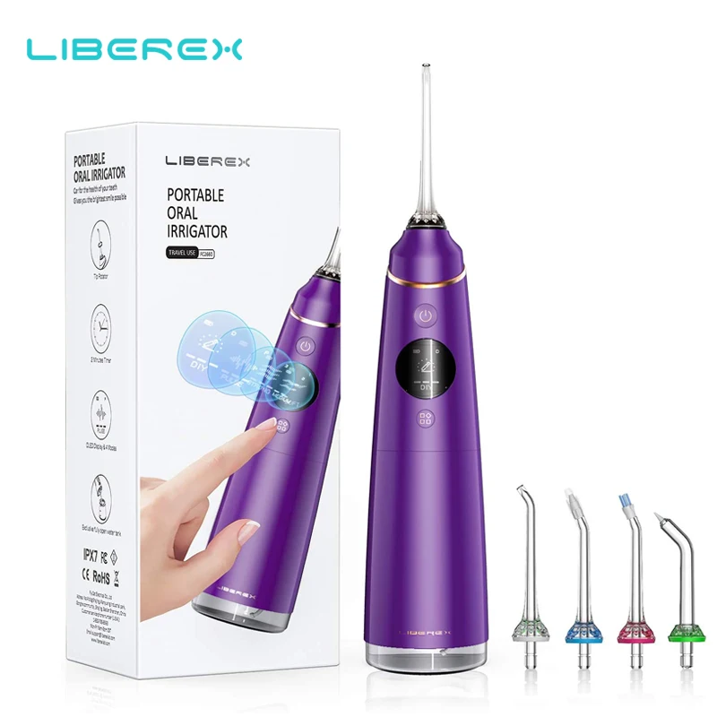 

Электрический ирригатор Liberex для полости рта, с USB-зарядкой