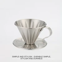new american style large and small coffee leak cup hand brewed filter cup brewing coffee drip cup