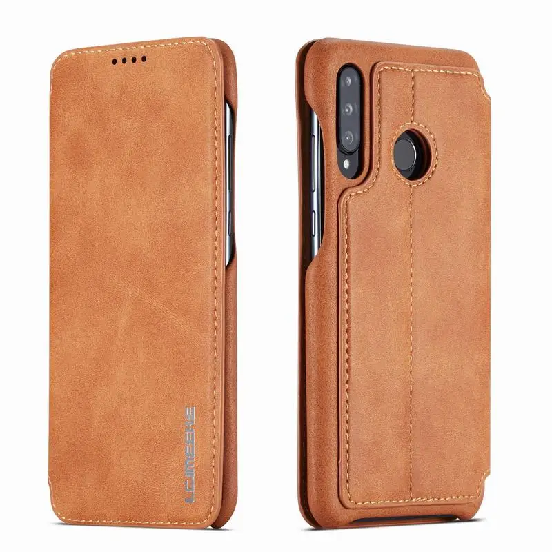 Чехол Кошелек для Huawei P30 Lite чехол с откидной крышкой роскошный кожаный книжка Pro